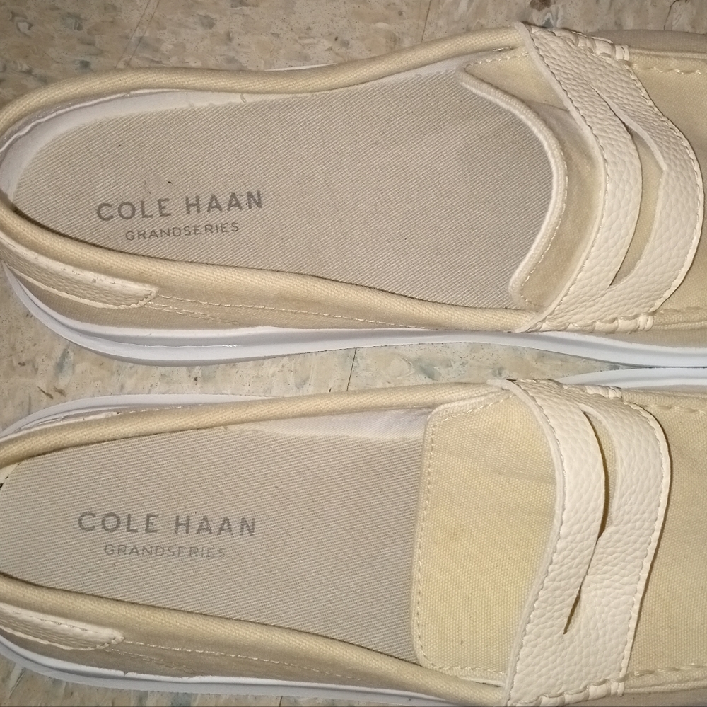Size 11 Cole Haan deck shoes.